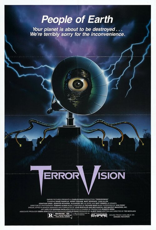 Обложка (Постер) Телетеррор / TerrorVision (1986) SATRip Обложка (Постер) Телетеррор / TerrorVision (1986) SATRip