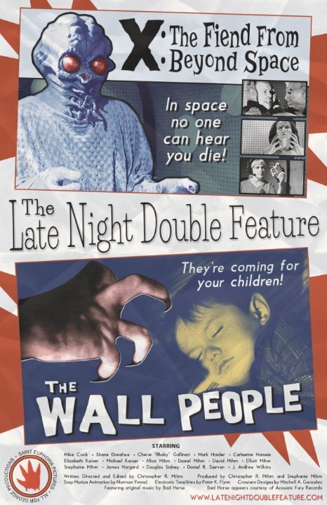 Обложка (Постер) The Late Night Double Feature (2014) HDRip Обложка (Постер) The Late Night Double Feature (2014) HDRip