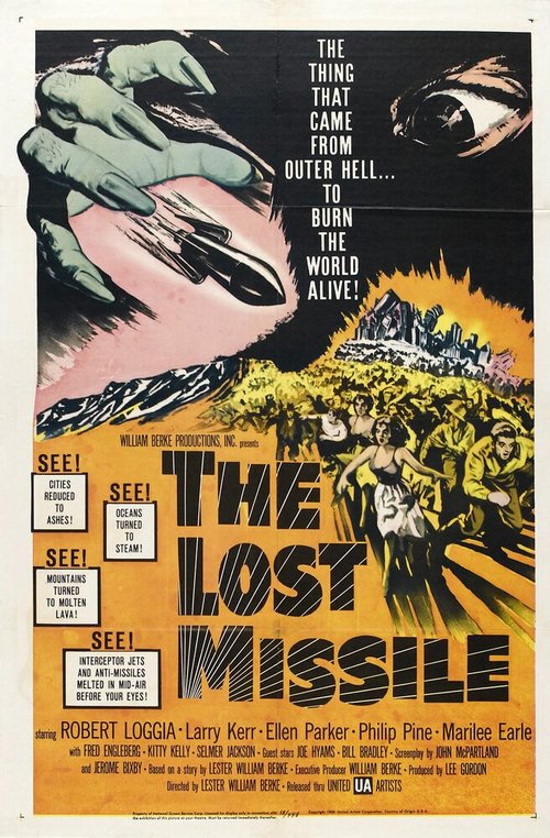 Обложка (Постер) The Lost Missile (1958) SATRip