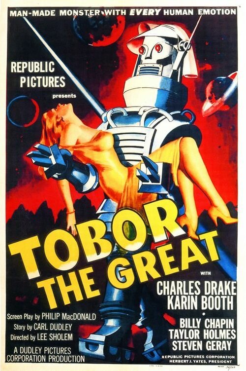 Обложка Тобор Великий / Tobor the Great (1954) 