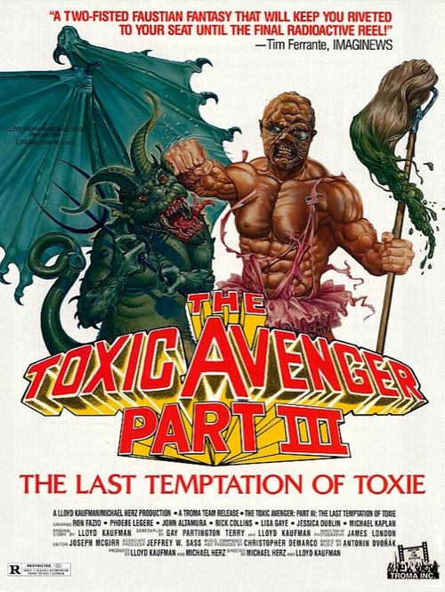 Обложка (Постер) Токсичный мститель 3: Последнее искушение Токси / The Toxic Avenger Part III: The Last Temptation of Toxie (1989) SATRip Обложка (Постер) Токсичный мститель 3: Последнее искушение Токси / The Toxic Avenger Part III: The Last Temptation of Toxie (1989) SATRip