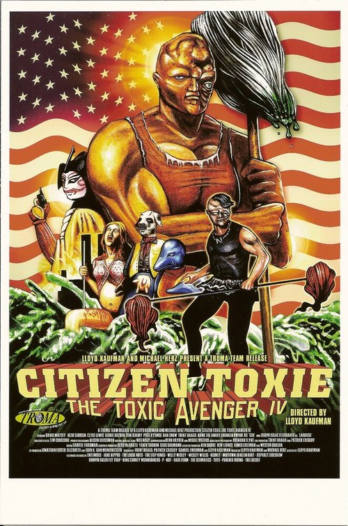 Обложка (Постер) Токсичный мститель 4: Гражданин Токси / Citizen Toxie: The Toxic Avenger IV (2001) HDRip