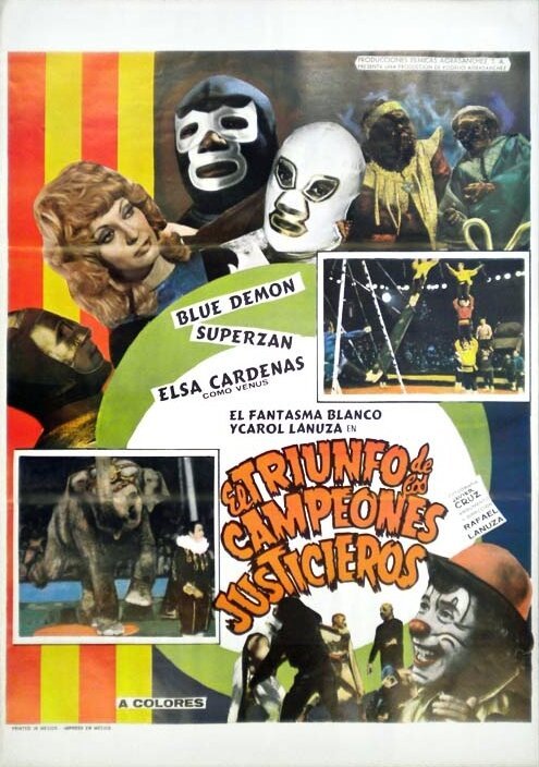 Обложка Триумф справедливых чемпионов / El triunfo de los campeones justicieros (1974) 