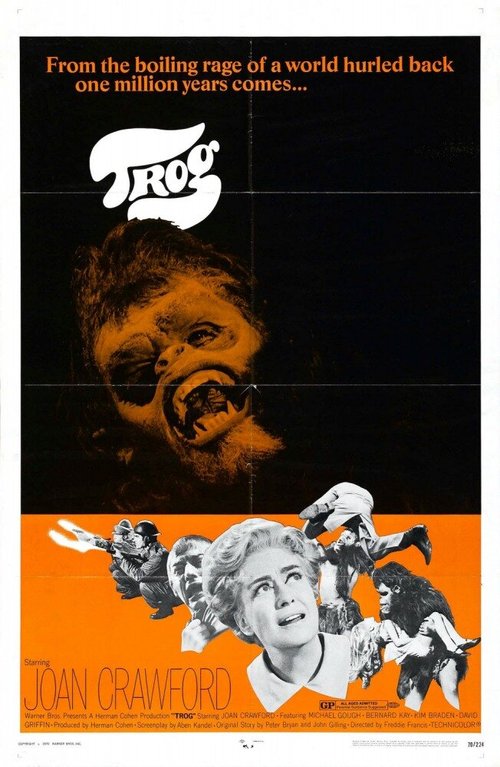 Обложка (Постер) Трог / Trog (1970) SATRip Обложка (Постер) Трог / Trog (1970) SATRip