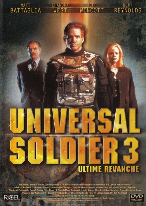 Обложка (Постер) Универсальный солдат 3: Неоконченное дело / Universal Soldier III: Unfinished Business (1998) HDRip Обложка (Постер) Универсальный солдат 3: Неоконченное дело / Universal Soldier III: Unfinished Business (1998) HDRip