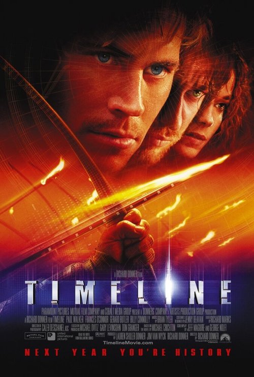 Обложка (Постер) В ловушке времени / Timeline (2003) HDRip Обложка (Постер) В ловушке времени / Timeline (2003) HDRip