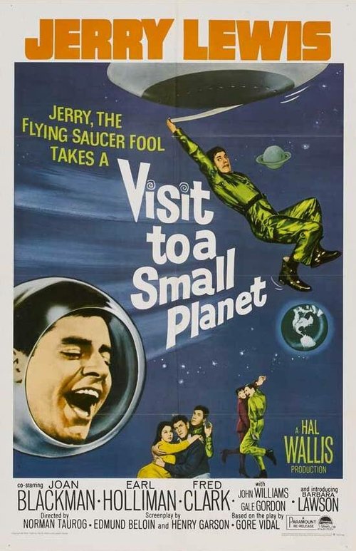Обложка (Постер) Визит на маленькую планету / Visit to a Small Planet (1960) SATRip