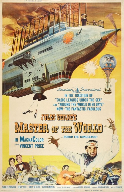 Обложка (Постер) Властелин мира / Master of the World (1961) SATRip