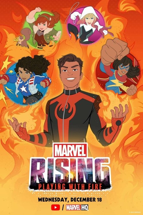 Обложка (Постер) Восход Marvel: Игра с огнём / Marvel Rising: Playing with Fire (2019) HDRip Обложка (Постер) Восход Marvel: Игра с огнём / Marvel Rising: Playing with Fire (2019) HDRip