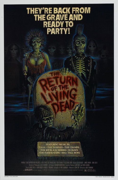 Обложка (Постер) Возвращение живых мертвецов / The Return of the Living Dead (1984) SATRip Обложка (Постер) Возвращение живых мертвецов / The Return of the Living Dead (1984) SATRip