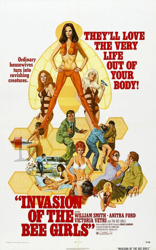 Обложка (Постер) Вторжение девушек-пчел / Invasion of the Bee Girls (1973) SATRip Обложка (Постер) Вторжение девушек-пчел / Invasion of the Bee Girls (1973) SATRip