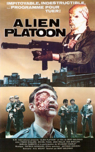 Обложка (Постер) Взвод пришельцев / Alien platoon (1992) HDRip