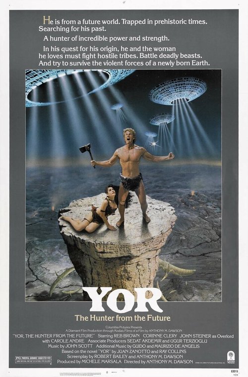 Обложка (Постер) Йор, охотник будущего / Il mondo di Yor (1983) SATRip Обложка (Постер) Йор, охотник будущего / Il mondo di Yor (1983) SATRip