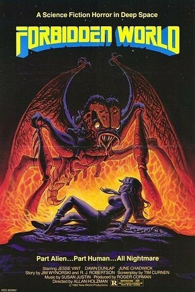 Обложка (Постер) Запретный мир / Forbidden World (1982) SATRip Обложка (Постер) Запретный мир / Forbidden World (1982) SATRip