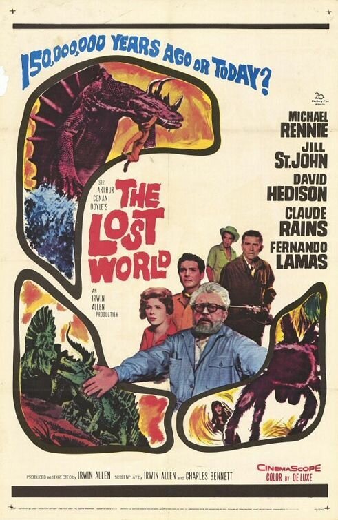 Обложка (Постер) Затерянный мир / The Lost World (1960) SATRip