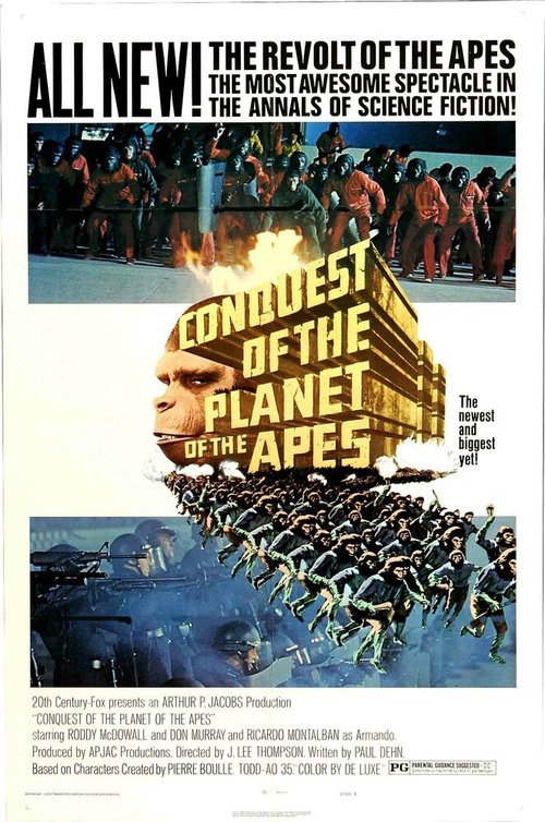 Обложка (Постер) Завоевание планеты обезьян / Conquest of the Planet of the Apes (1972) SATRip Обложка (Постер) Завоевание планеты обезьян / Conquest of the Planet of the Apes (1972) SATRip
