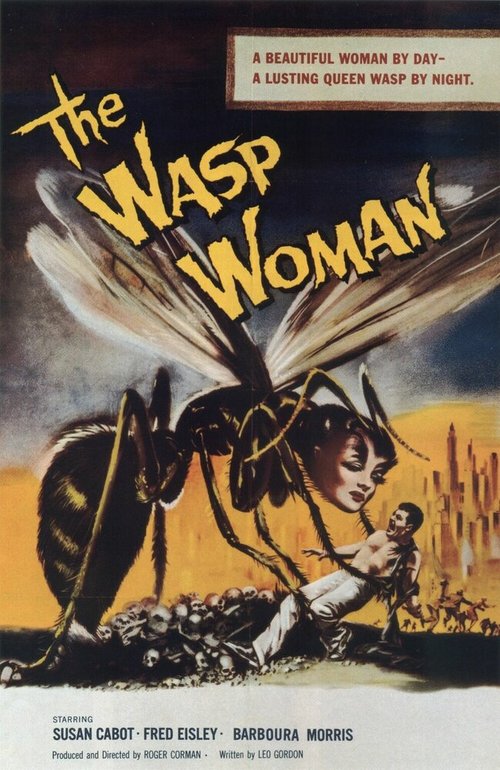 Обложка (Постер) Женщина-оса / The Wasp Woman (1959) SATRip