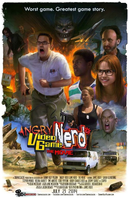 Обложка (Постер) Злостный видеоигровой задрот: Кино / Angry Video Game Nerd: The Movie (2014) HDRip Обложка (Постер) Злостный видеоигровой задрот: Кино / Angry Video Game Nerd: The Movie (2014) HDRip