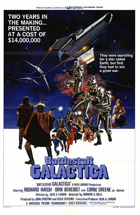Обложка (Постер) Звездный крейсер Галактика / Battlestar Galactica (1978) SATRip Обложка (Постер) Звездный крейсер Галактика / Battlestar Galactica (1978) SATRip