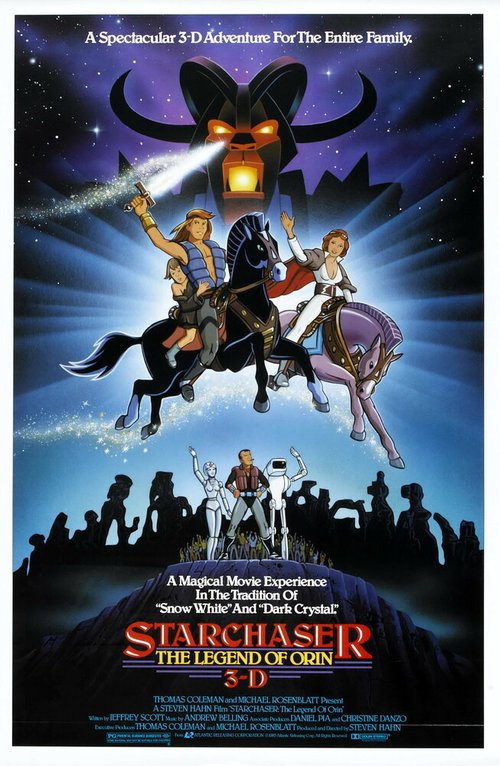Обложка (Постер) Звездный патруль: Легенда об Орине / Starchaser: The Legend of Orin (1985) SATRip Обложка (Постер) Звездный патруль: Легенда об Орине / Starchaser: The Legend of Orin (1985) SATRip