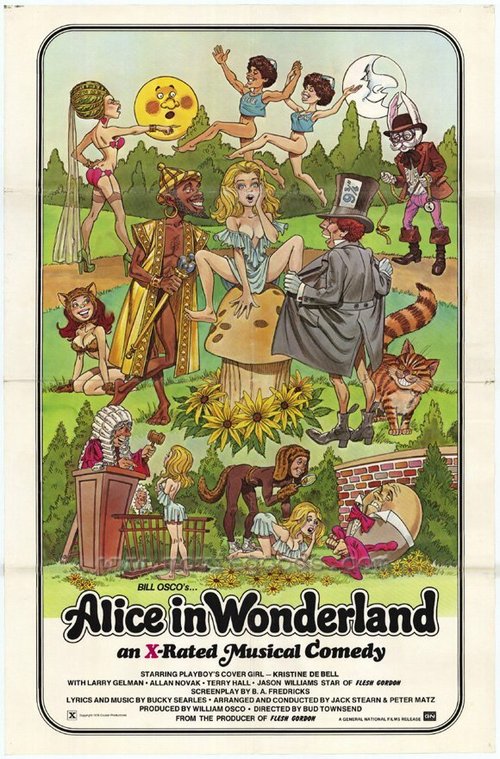 Обложка (Постер) Алиса в Стране Чудес / Alice in Wonderland: An X-Rated Musical Fantasy (1976) SATRip Обложка (Постер) Алиса в Стране Чудес / Alice in Wonderland: An X-Rated Musical Fantasy (1976) SATRip