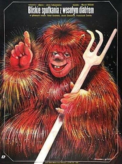 Обложка (Постер) Близкие встречи с весёлым чертёнком / Bliskie spotkania z wesolym diablem (1989) SATRip