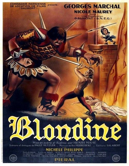 Обложка (Постер) Блондина / Blondine (1945) SATRip Обложка (Постер) Блондина / Blondine (1945) SATRip