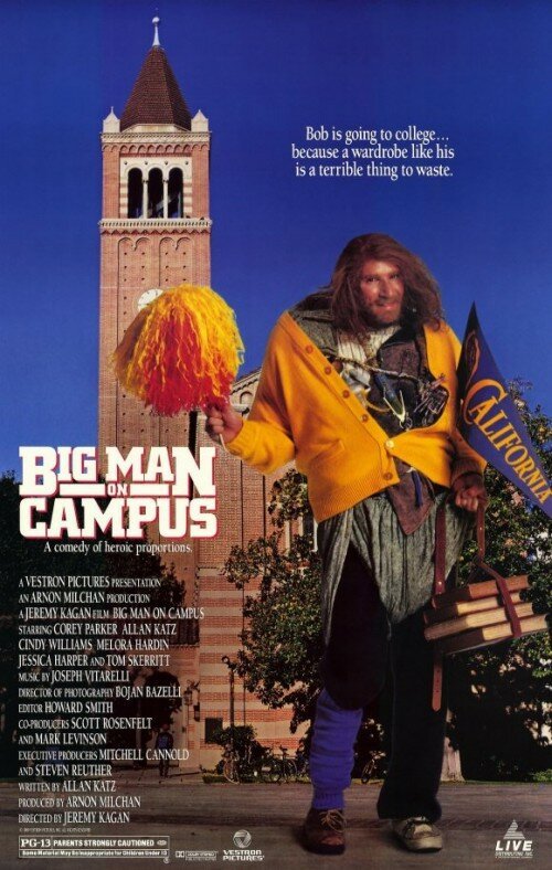 Обложка (Постер) Большой человек в университетском городке / Big Man on Campus (1989) SATRip Обложка (Постер) Большой человек в университетском городке / Big Man on Campus (1989) SATRip