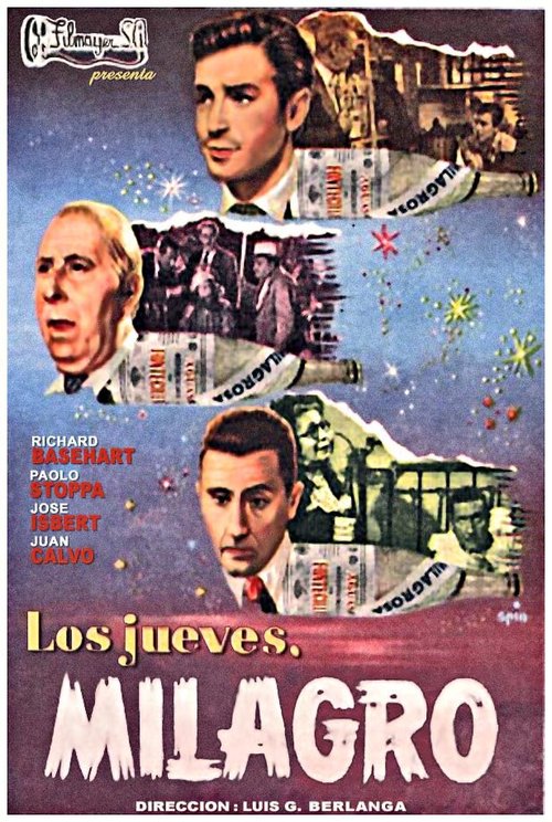 Обложка (Постер) Чудо по четвергам / Los jueves, milagro (1957) SATRip Обложка (Постер) Чудо по четвергам / Los jueves, milagro (1957) SATRip
