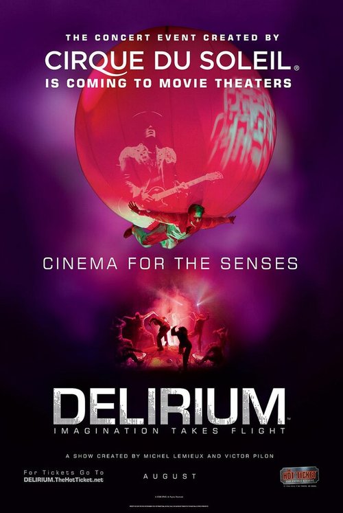 Обложка (Постер) Cirque du Soleil: Delirium (2008) HDRip