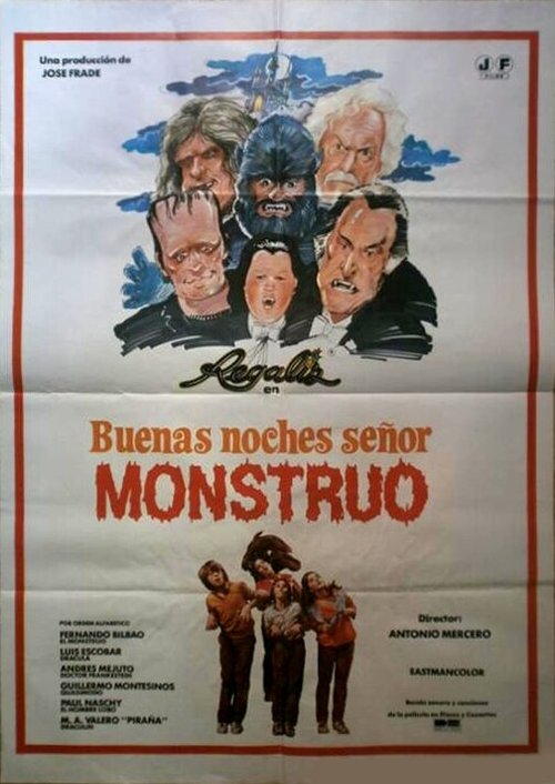 Обложка Доброй ночи мистер Монстр / Buenas noches, señor monstruo (1982) 