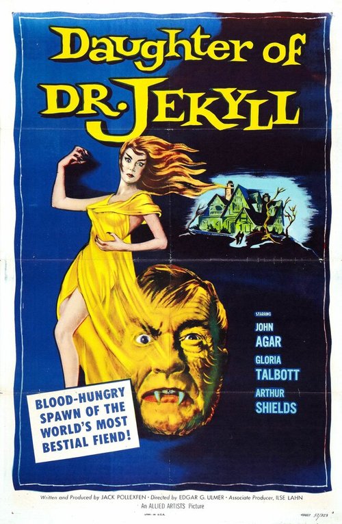 Обложка (Постер) Дочь доктора Джекилла / Daughter of Dr. Jekyll (1957) SATRip Обложка (Постер) Дочь доктора Джекилла / Daughter of Dr. Jekyll (1957) SATRip