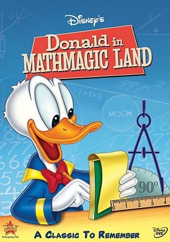 Обложка Дональд в «Матемагии» / Donald in Mathmagic Land (1959) 