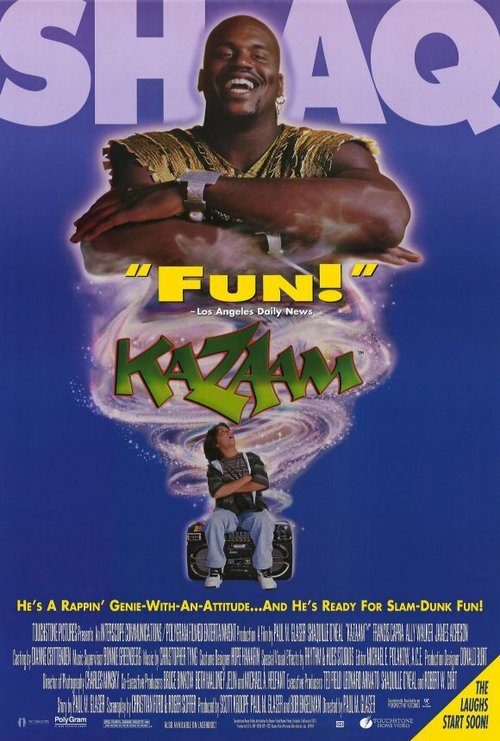 Обложка (Постер) Джинна вызывали? / Kazaam (1996) HDRip Обложка (Постер) Джинна вызывали? / Kazaam (1996) HDRip