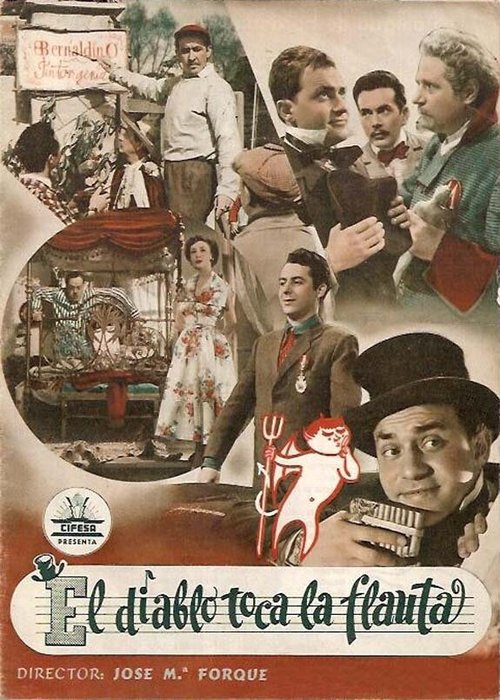 Обложка (Постер) El diablo toca la flauta (1954) SATRip Обложка (Постер) El diablo toca la flauta (1954) SATRip