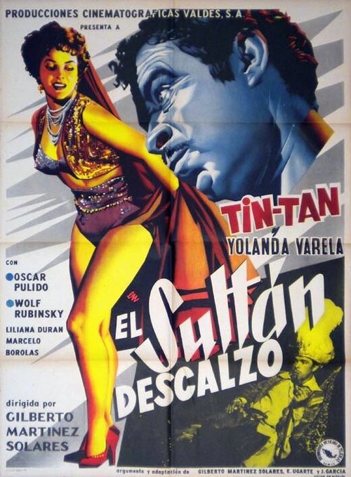 Обложка (Постер) El sultán descalzo (1956) SATRip Обложка (Постер) El sultán descalzo (1956) SATRip