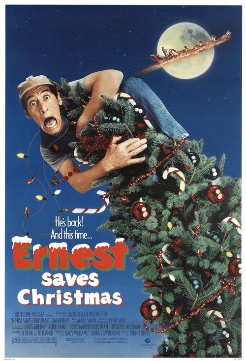 Обложка (Постер) Эрнест спасает Рождество / Ernest Saves Christmas (1988) SATRip