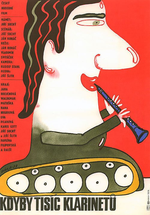 Обложка (Постер) Если бы тысяча кларнетов / Kdyby tisíc klarinetů (1964) SATRip Обложка (Постер) Если бы тысяча кларнетов / Kdyby tisíc klarinetů (1964) SATRip