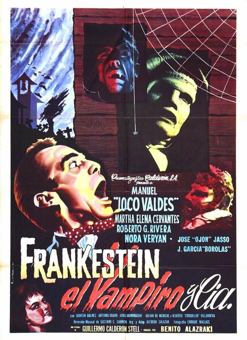 Обложка (Постер) Frankestein el vampiro y compañía (1962) SATRip Обложка (Постер) Frankestein el vampiro y compañía (1962) SATRip