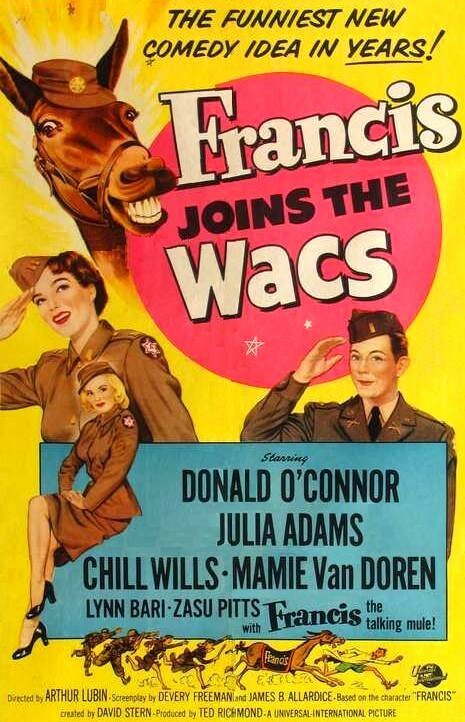 Обложка (Постер) Френсис и девушки в форме / Francis Joins the WACS (1954) SATRip Обложка (Постер) Френсис и девушки в форме / Francis Joins the WACS (1954) SATRip
