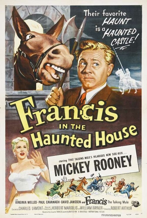 Обложка (Постер) Фрэнсис в доме с приведениями / Francis in the Haunted House (1956) SATRip Обложка (Постер) Фрэнсис в доме с приведениями / Francis in the Haunted House (1956) SATRip