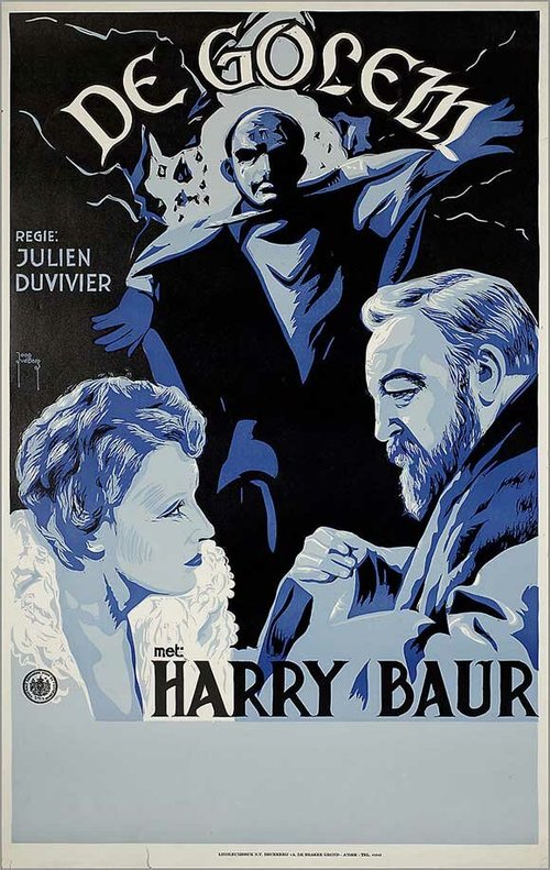 Обложка (Постер) Голем / Le golem (1936) SATRip Обложка (Постер) Голем / Le golem (1936) SATRip