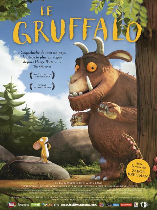 Обложка (Постер) Груффало / The Gruffalo (2009) HDRip Обложка (Постер) Груффало / The Gruffalo (2009) HDRip