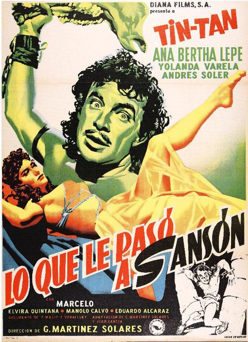 Обложка (Постер) Lo que le pasó a Sansón (1955) SATRip Обложка (Постер) Lo que le pasó a Sansón (1955) SATRip