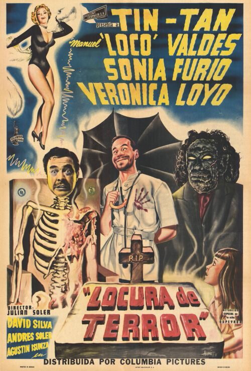 Обложка (Постер) Locura de terror (1961) SATRip Обложка (Постер) Locura de terror (1961) SATRip