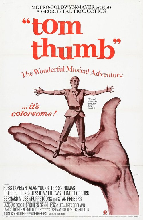 Обложка (Постер) Мальчик с пальчик / Tom Thumb (1958) SATRip