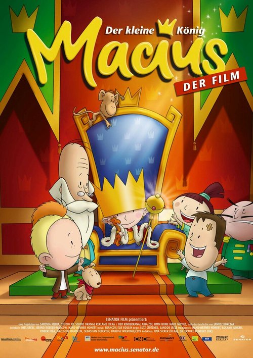 Обложка (Постер) Маленький король Матиуш / Der kleine König Macius - Der Film (2007) HDRip