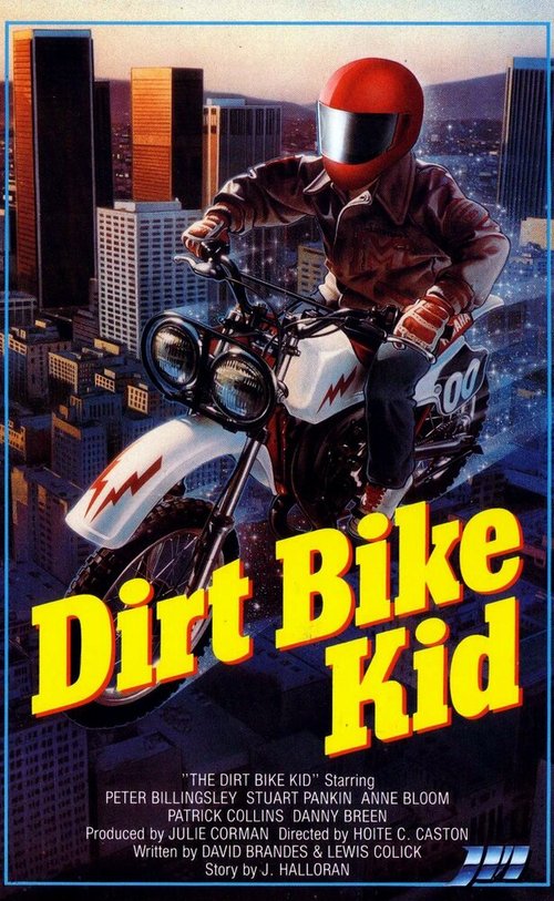 Обложка (Постер) Малыш-мотоциклист / The Dirt Bike Kid (1985) SATRip
