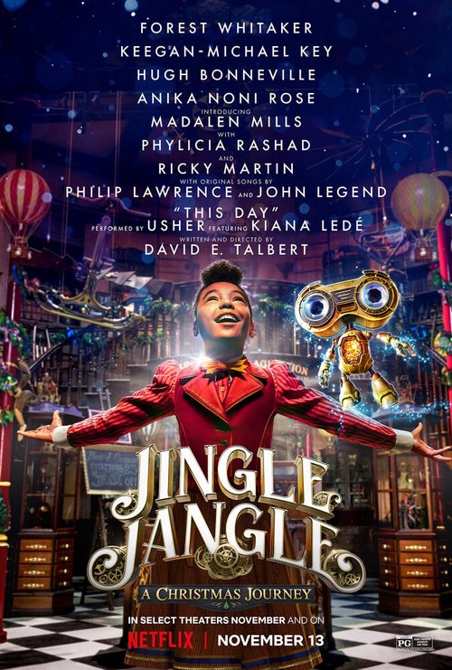 Обложка (Постер) Мистер Джангл и рождественское путешествие / Jingle Jangle: A Christmas Journey (2020) HDRip