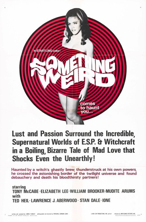 Обложка Нечто странное / Something Weird (1967) 